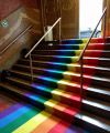 Flachfilz Print Regenbogen Flachfilz Print Regenbogen