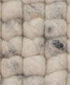 Wollteppichboden Brescia Farbe 20 elfenbein/anthrazit gemustert