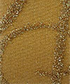 Hochzeitsteppich Capri Farbe 2 gold mit goldglitzer