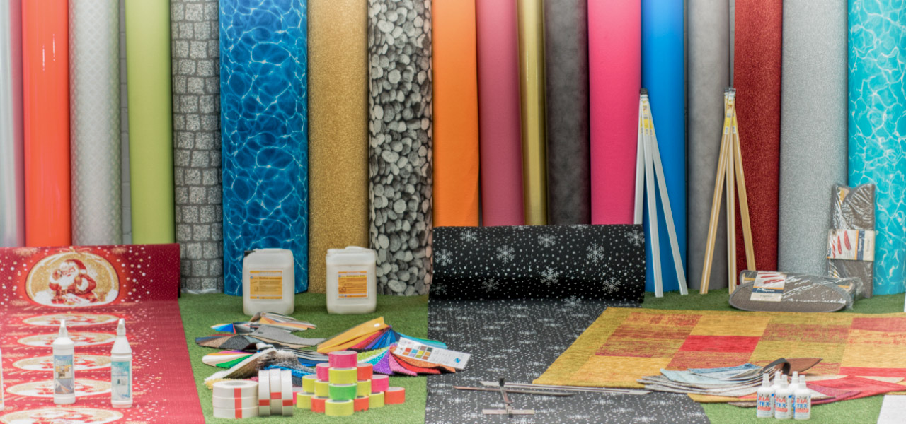 Unser Bodenbelagstudio mit dem vielfältigen und großen Sortiment